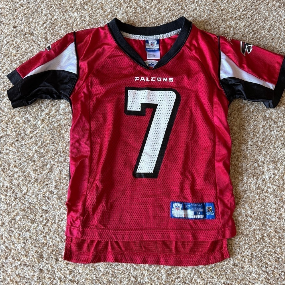 Vintage Reebok NFL Equipment Michael Vick Atlanta Falcons Jersey Youth Small EUC